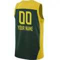 Men's Custom ＃00 Explorer Edition Victory Green Seattle Storm 2021 Jersey