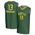 Men's Ezi Magbegor ＃13 Replica Green Seattle Storm Lightweight Jersey