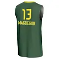 Men's Ezi Magbegor ＃13 Replica Green Seattle Storm Lightweight Jersey