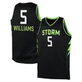 Men's Gabby Williams ＃5 Black Seattle Storm 2024 Rebel Edition Jersey