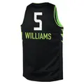 Men's Gabby Williams ＃5 Black Seattle Storm 2024 Rebel Edition Jersey