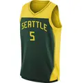 Men's Gabby Williams ＃5 Explorer Edition Victory Green Seattle Storm 2021 Jersey