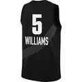 Men's Gabby Williams ＃5 Rebel Edition Victory Black Seattle Storm 2021 Jersey