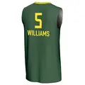 Men's Gabby Williams ＃5 Replica Green Seattle Storm Lightweight Jersey