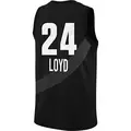 Men's Jewell Loyd ＃24 Rebel Edition Victory Black Seattle Storm 2021 Jersey