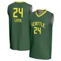 Men's Jewell Loyd ＃24 Replica Green Seattle Storm Lightweight Jersey