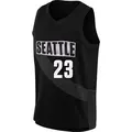 Men's Jordan Horston ＃23 Rebel Edition Victory Black Seattle Storm 2021 Jersey