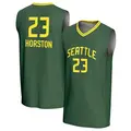 Men's Jordan Horston ＃23 Replica Green Seattle Storm Lightweight Jersey