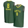 Men's Joyner Holmes ＃8 Replica Green Seattle Storm Lightweight Jersey