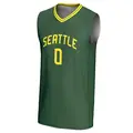 Men's Mackenzie Holmes ＃0 Replica Green Seattle Storm Lightweight Jersey