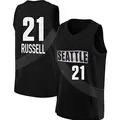 Men's Mercedes Russell ＃21 Rebel Edition Victory Black Seattle Storm 2021 Jersey