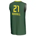 Men's Mercedes Russell ＃21 Replica Green Seattle Storm Lightweight Jersey