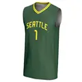 Men's Nika Muhl ＃1 Replica Green Seattle Storm Lightweight Jersey