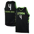 Men's Skylar Diggins-Smith ＃4 Black Seattle Storm 2024 Rebel Edition Jersey