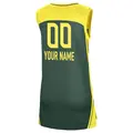 Women's Custom ＃00 Explorer Edition Victory Green Seattle Storm 2021 Jersey