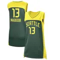 Women's Ezi Magbegor ＃13 Explorer Edition Victory Green Seattle Storm 2021 Jersey