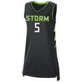 Women's Gabby Williams ＃5 Black Seattle Storm 2024 Rebel Edition Jersey