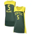 Women's Gabby Williams ＃5 Explorer Edition Victory Green Seattle Storm 2021 Jersey