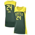 Women's Jewell Loyd ＃24 Explorer Edition Victory Green Seattle Storm 2021 Jersey