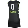 Women's Mackenzie Holmes ＃0 Black Seattle Storm 2024 Rebel Edition Jersey