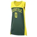 Women's Mackenzie Holmes ＃0 Explorer Edition Victory Green Seattle Storm 2021 Jersey