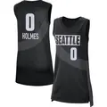 Women's Mackenzie Holmes ＃0 Rebel Edition Victory Black Seattle Storm 2021 Jersey