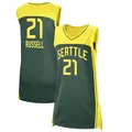 Women's Mercedes Russell ＃21 Explorer Edition Victory Green Seattle Storm 2021 Jersey