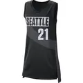 Women's Mercedes Russell ＃21 Rebel Edition Victory Black Seattle Storm 2021 Jersey