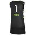 Women's Nika Muhl ＃1 Black Seattle Storm 2024 Rebel Edition Jersey