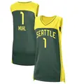 Women's Nika Muhl ＃1 Explorer Edition Victory Green Seattle Storm 2021 Jersey