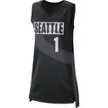 Women's Nika Muhl ＃1 Rebel Edition Victory Black Seattle Storm 2021 Jersey