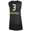 Women's Nneka Ogwumike ＃3 Black Seattle Storm 2024 Rebel Edition Jersey