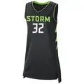 Women's Sami Whitcomb ＃32 Black Seattle Storm 2024 Rebel Edition Jersey