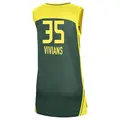 Women's Victoria Vivians ＃35 Explorer Edition Victory Green Seattle Storm 2021 Jersey