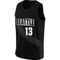 Youth Ezi Magbegor ＃13 Rebel Edition Victory Black Seattle Storm 2021 Jersey