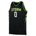 Youth Mackenzie Holmes ＃0 Black Seattle Storm 2024 Rebel Edition Jersey