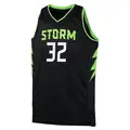 Youth Sami Whitcomb ＃32 Black Seattle Storm 2024 Rebel Edition Jersey